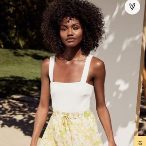 Lulus Symbolize White Sleeveless Bodysuit